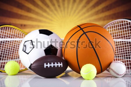 Sport golf football tennis baseball [[stock_photo]] © JanPietruszka