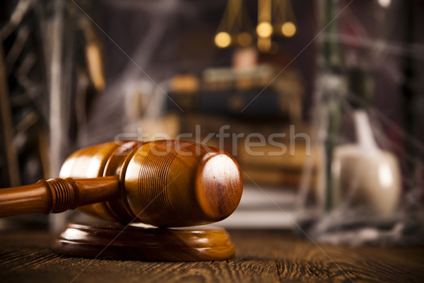 Сток-фото: прав · судья · молоток · адвокат · суд