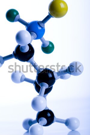 Laboratory glassware, genetically modified plant Stock photo © JanPietruszka