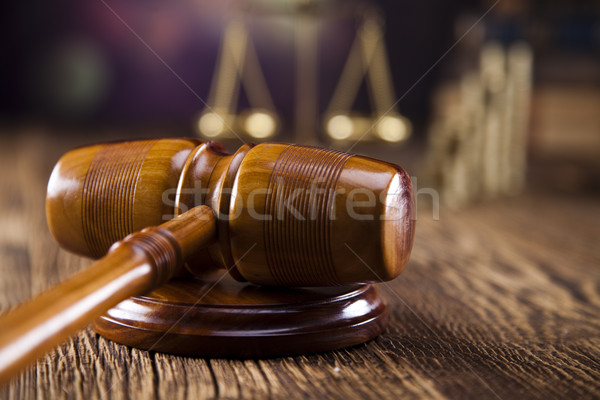 судья адвокат суд объект молоток аукционе Сток-фото © JanPietruszka