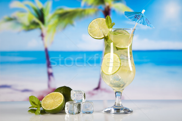 Exotic alcohol drinks, natural colorful tone Stock photo © JanPietruszka