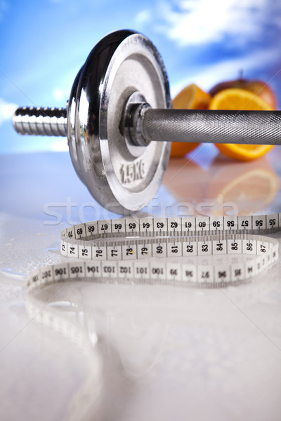 Fitness cer alimente sportiv sănătate Imagine de stoc © JanPietruszka