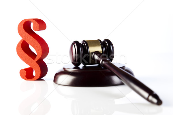 [[stock_photo]]: Paragraphe · droit · justice · bois · marteau · bois