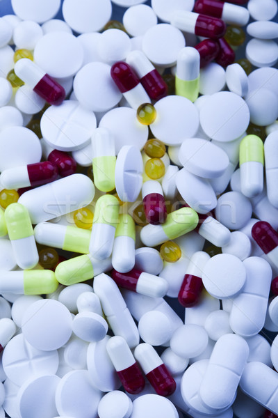 Tablets, Medicines, colorful bright medicine concept Stock photo © JanPietruszka