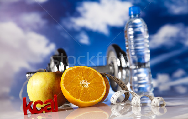 Dieta fitness comida fruto saúde Foto stock © JanPietruszka