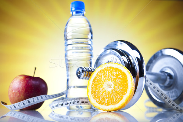Healthy lifestyle concept, Diet and fitness  Stock photo © JanPietruszka