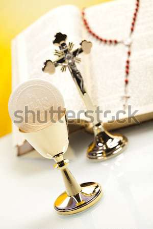 Simbol crestinism religie luminos carte Isus Imagine de stoc © JanPietruszka