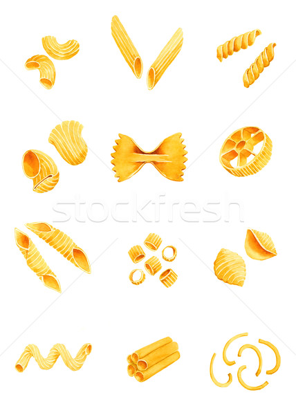 Varieties of pasta Stock photo © jara3000