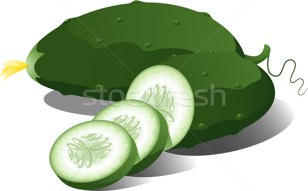 Stock photo: Cucumber