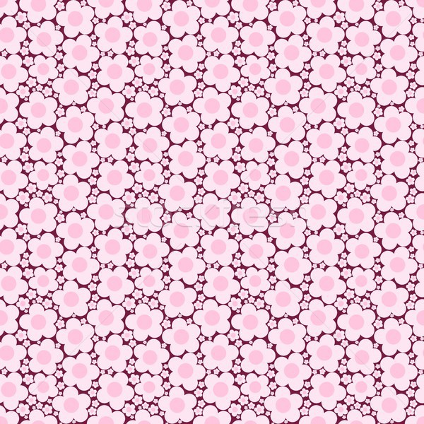 бесшовный цветы розовый цветок красоту искусства Сток-фото © jara3000