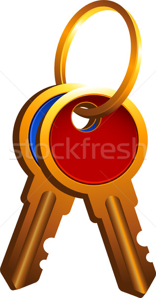 Stock photo: Bunch of keys