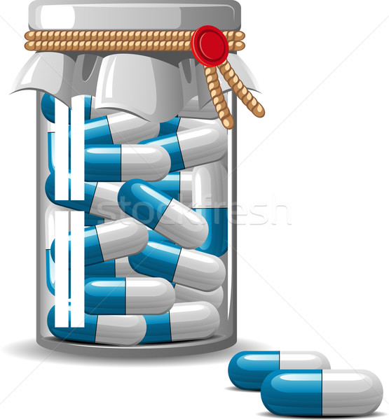 Medical bottle caps Stock photo © jara3000