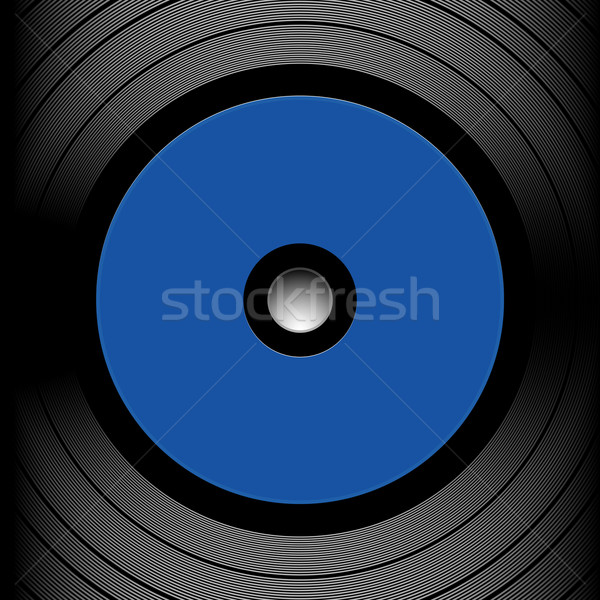 Vinyl eps 10 muziek kunst disco Stockfoto © jara3000