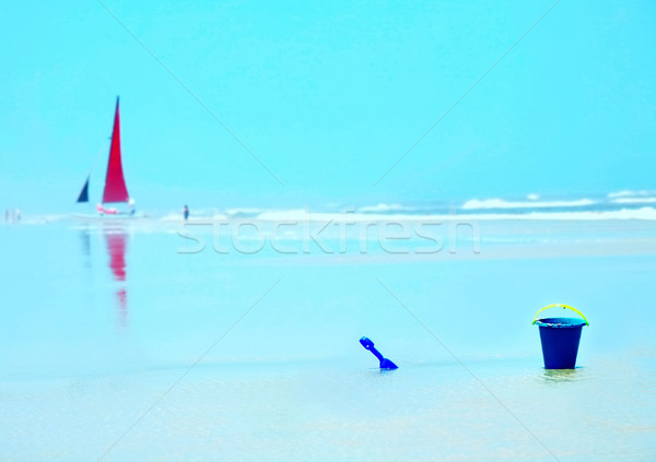 Relaxing Beach scenario Stock photo © jarenwicklund