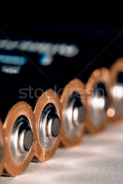 Stockfoto: Batterijen · gebruikt · reizen · groep · zwarte