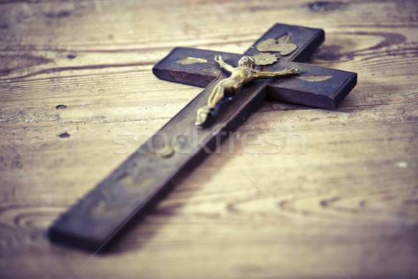 Edad cruz Jesús piso hermosa Foto stock © jarin13