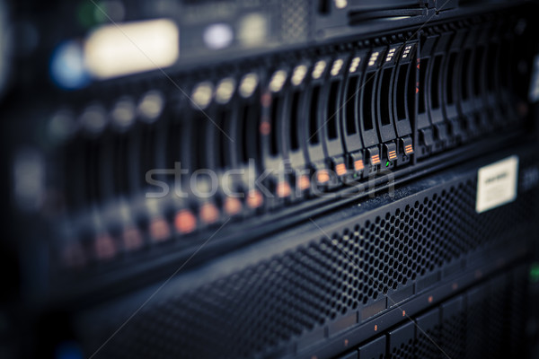 хранения сервер файла комнату бизнеса интернет Сток-фото © jarin13