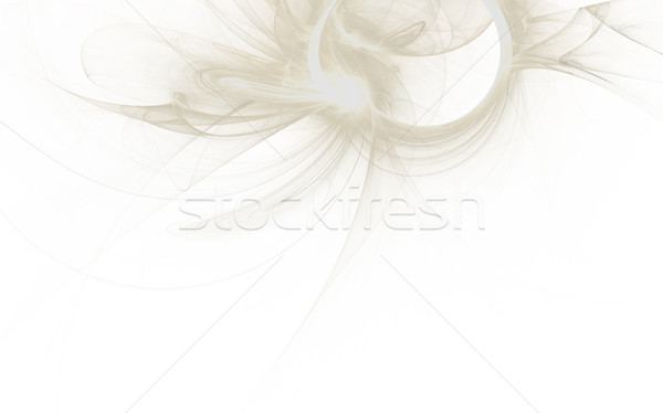 beautiful white abstract fractal background Stock photo © jarin13