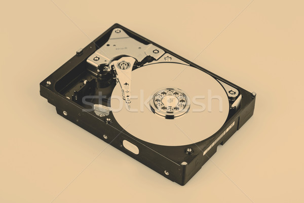 Hard disk drive HDD isolated on white background Stock photo © jarin13