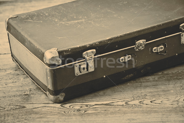 Stock photo: Old suitcase