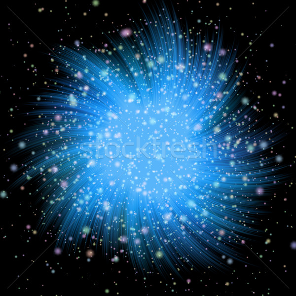 texture of burst star in space Stock photo © jarin13
