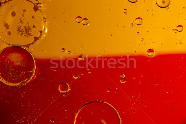 [[stock_photo]]: Pétrolières · gouttes · surface · de · l'eau · couleur · eau · texture
