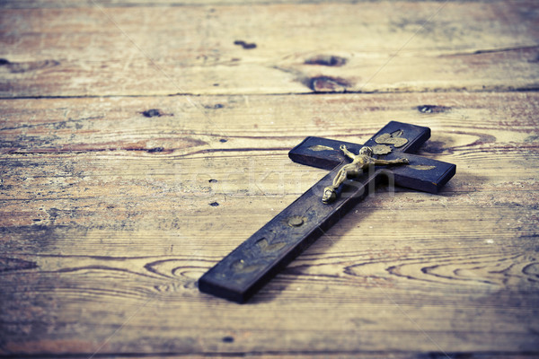 Edad cruz Jesús piso hermosa Foto stock © jarin13
