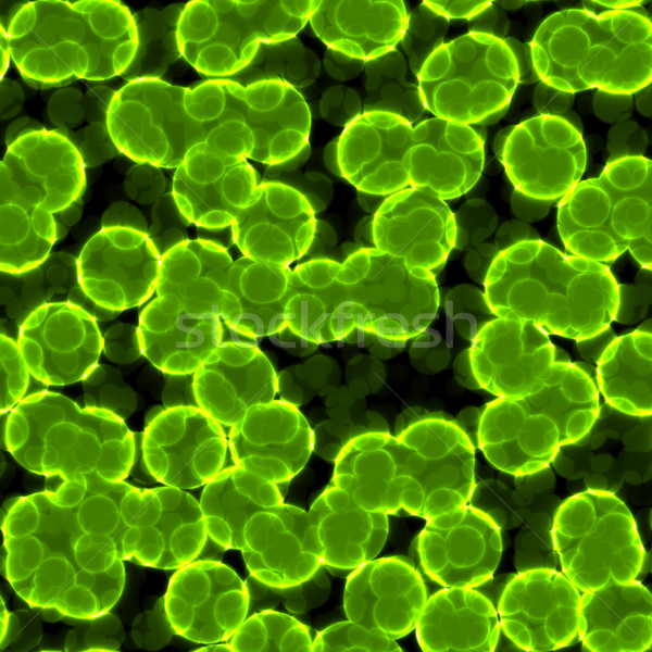 Virus bacteria células verde textura microscópico Foto stock © jarin13