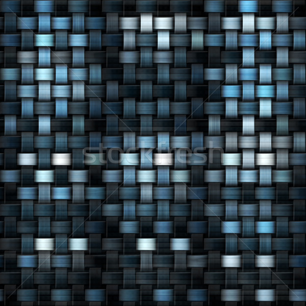fabric texture or knitwear in blue and black Stock photo © jarin13
