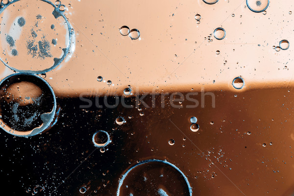 Öl Tropfen Wasseroberfläche Farbe Wasser Textur Stock foto © jarin13