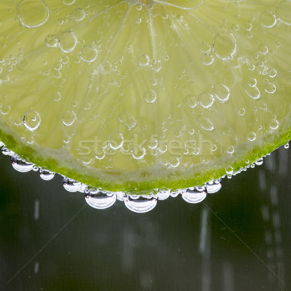 Calce bolle bella fresche fetta acqua Foto d'archivio © jarin13