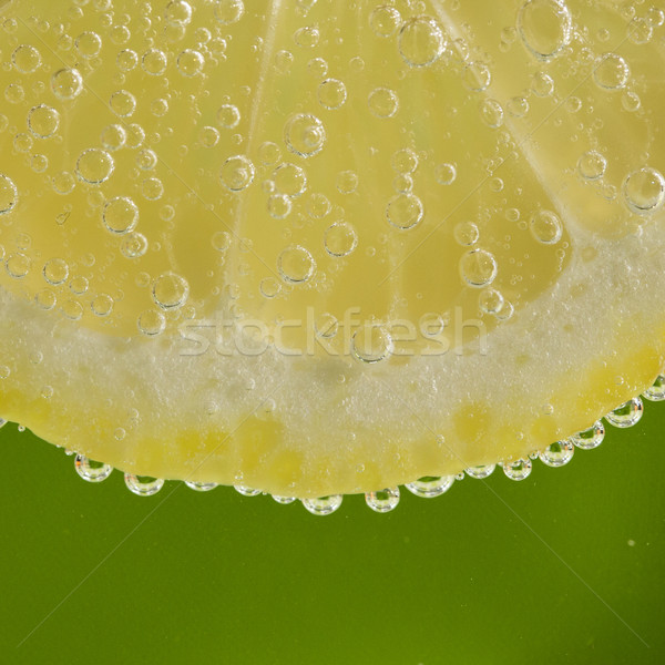 Lemon in the bubbles Stock photo © jarin13