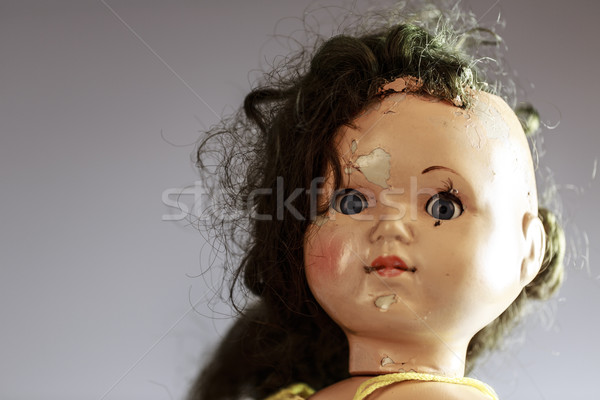 Cabeça assustador boneca como horror filme Foto stock © jarin13