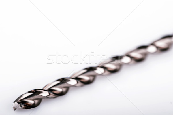 Stock photo: Drill bit isolated on white background