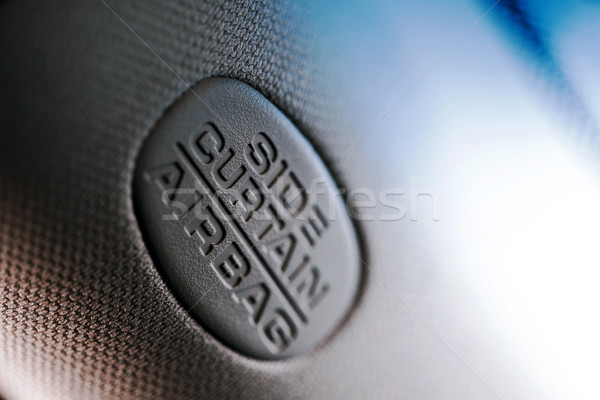 Airbag Zeichen Auto Sicherheit Technologie Hintergrund Stock foto © jarin13
