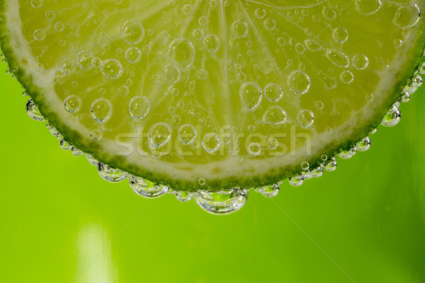 Lime in the bubbles Stock photo © jarin13