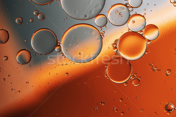 Olio gocce superficie dell'acqua colore acqua texture Foto d'archivio © jarin13