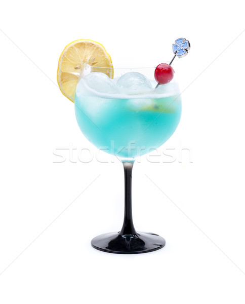 Coco blue cocktail Stock photo © jarp17