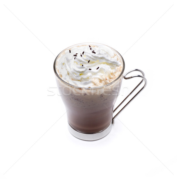 Chocolate coquetel uísque creme quente Foto stock © jarp17