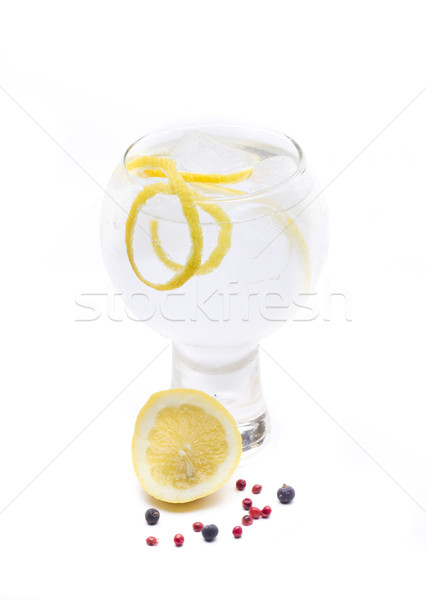 Gin rose poivre une célèbre verre [[stock_photo]] © jarp17