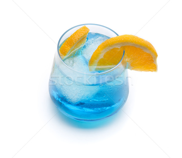 cocktail blue lagoon Stock photo © jarp17