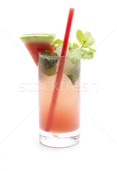 Rouge mojito version pastèque une monde [[stock_photo]] © jarp17