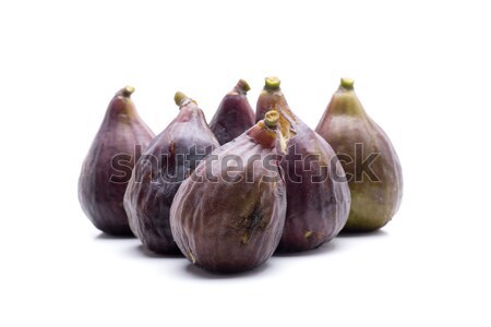 Hat gyümölcs kicsi fehér diéta természetes Stock fotó © jarp17