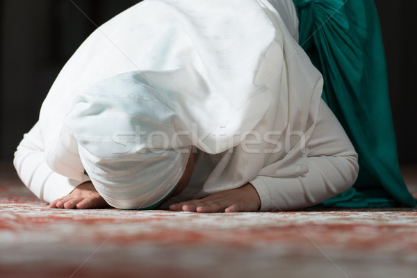 Humble Muslim Prayer Woman Stock photo © Jasminko