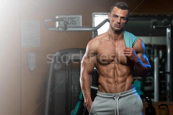 Person First - Bodybuilder Second Stock photo © Jasminko