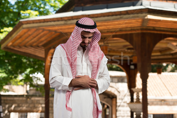 Humble Muslim Prayer Stock photo © Jasminko