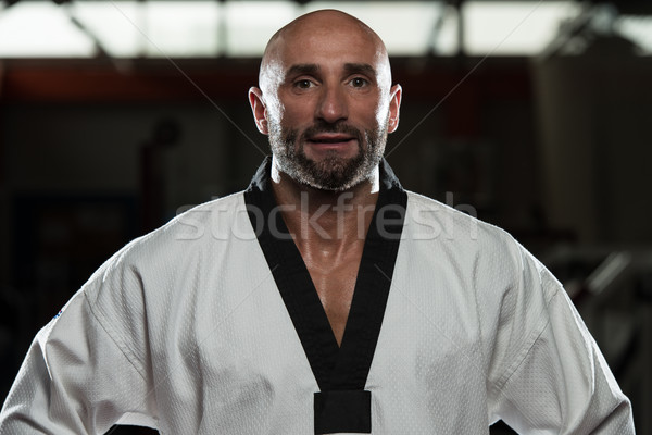 Mature Man Dressed In Traditional Kimono Stock photo © Jasminko