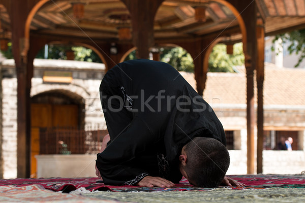 Young Muslim Guy Praying Stock photo © Jasminko