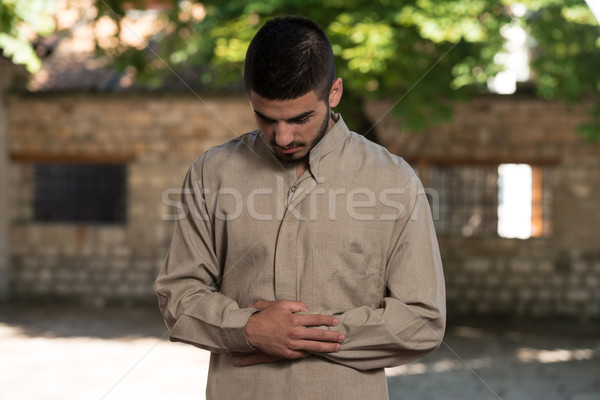 Prayer At Mosque Stock photo © Jasminko