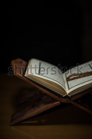 pages of holy koran the testament Stock photo © Jasminko